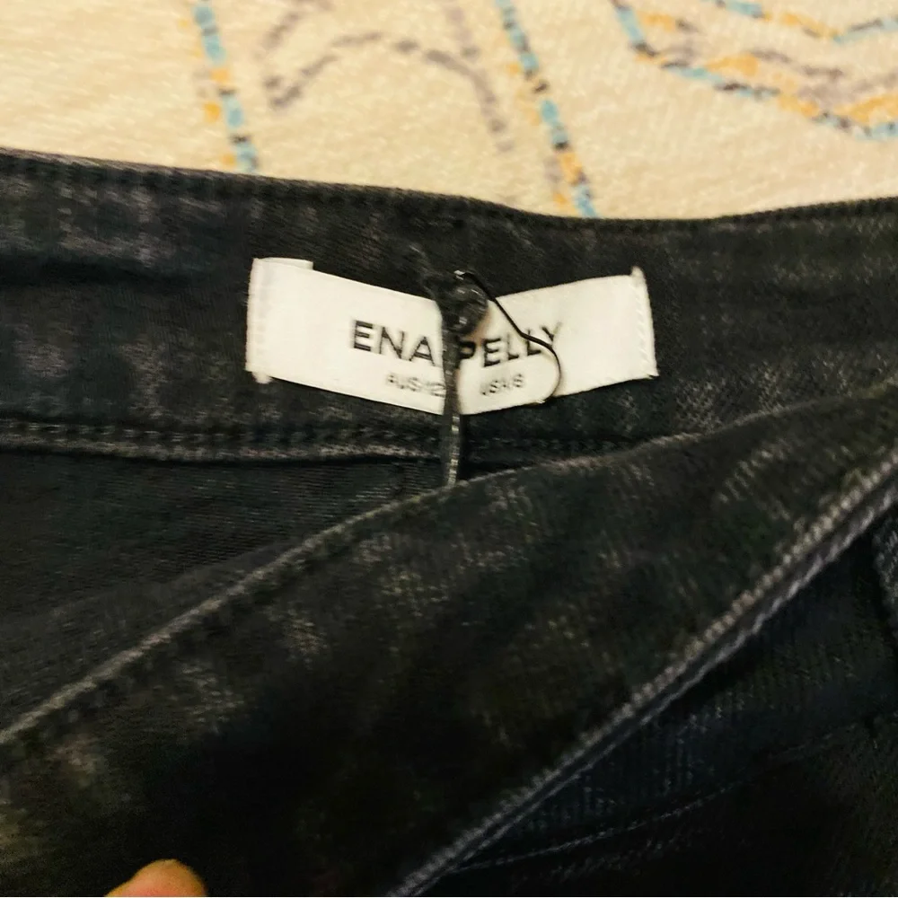 Ena Pelly NWOT Monique Asymmetric Mini Skirt - Picture 8 of 9